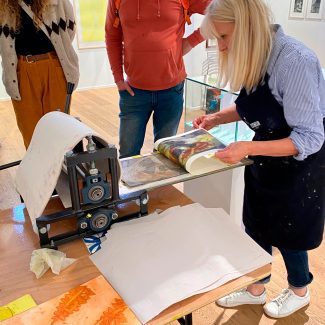 Collagraph Printing LOOP2024